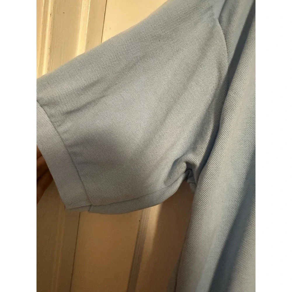 Nice Vtg Polo Ralph Lauren Blue Polo Shirt Short Sleeve  Mens 3XL XXXLarge